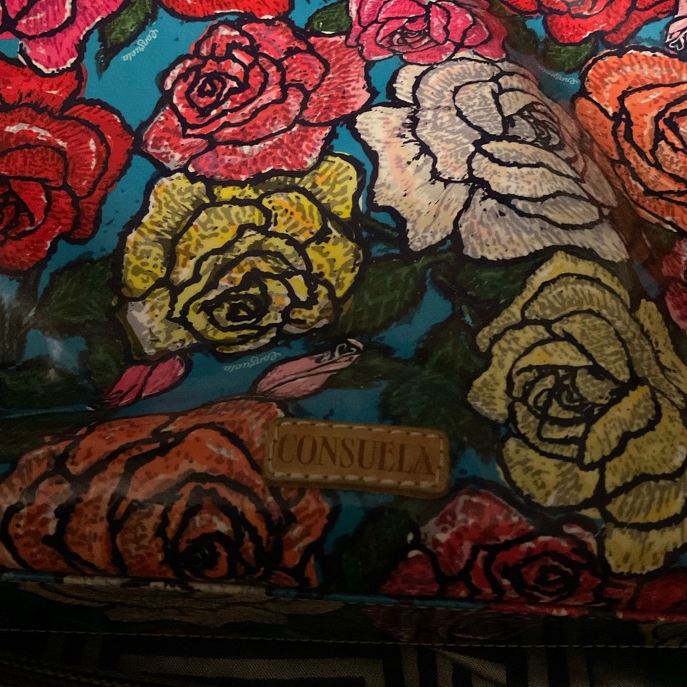 Consuela Vibrant Floral Crossbody Bag - Picture 2 of 5